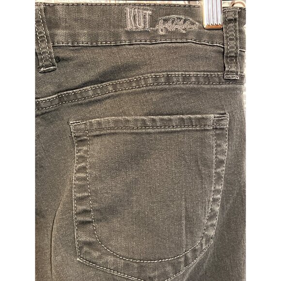 Kut From The Kloth Women’s Charcoal Gray Skinny Jeans – Size 6 - Picture 9 of 12